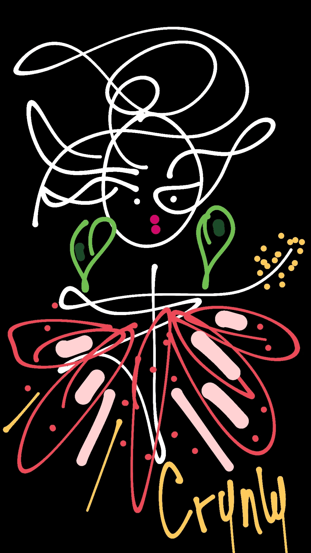 Garabatos de Chicas Crynly