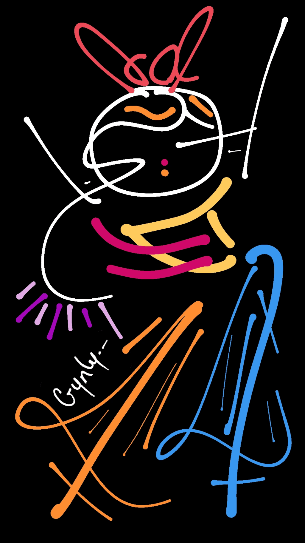 Garabato 010922 inspirado en Pamela Sued